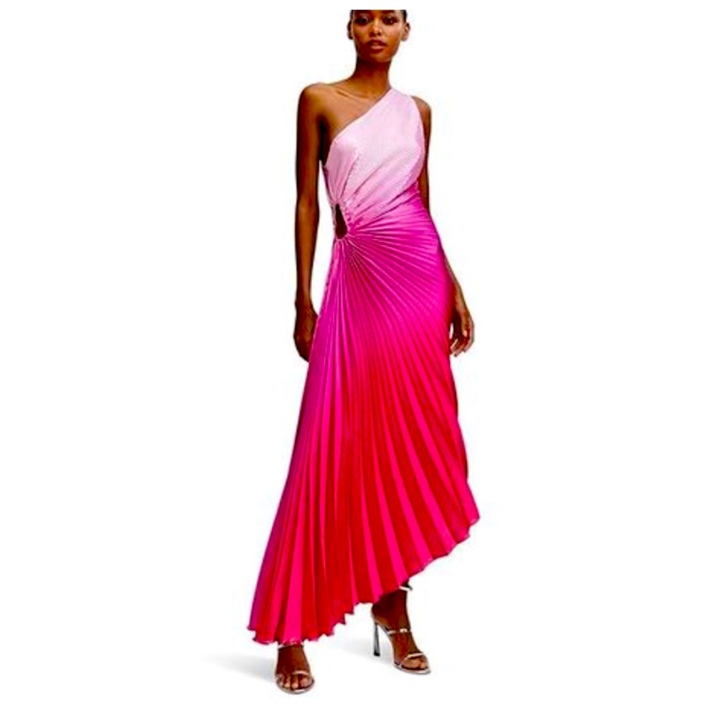 Mango Pink Ombré Dress